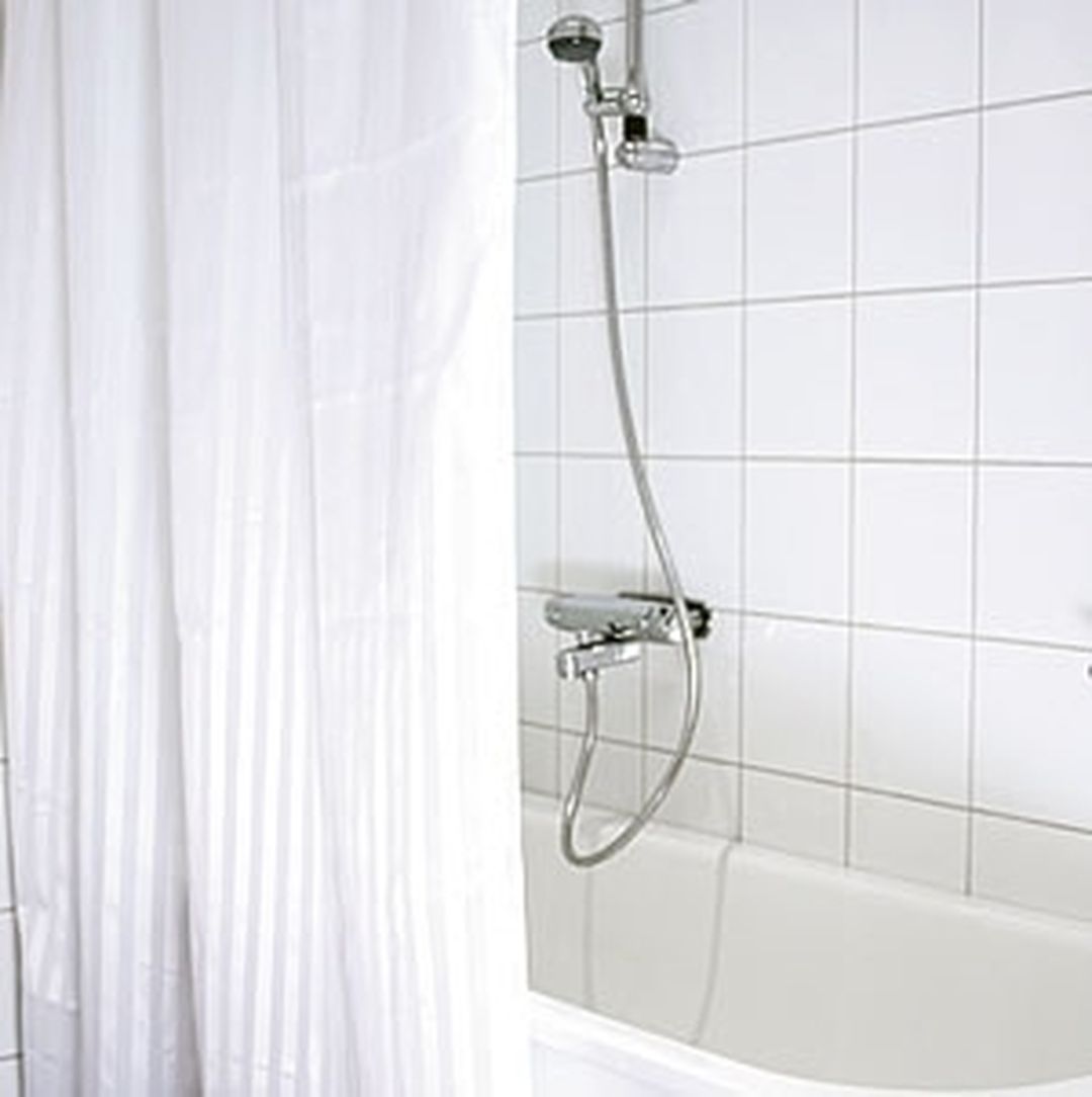 Duschdraperi lyxrand 180x200 cm