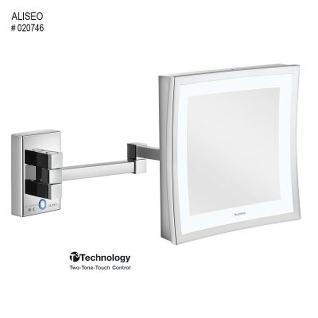 Badrumsspegel LED "Cubik T3"