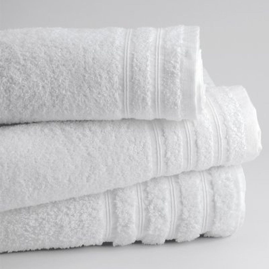 Superior badlakan Korfu 550g, frotté vit 100x150cm