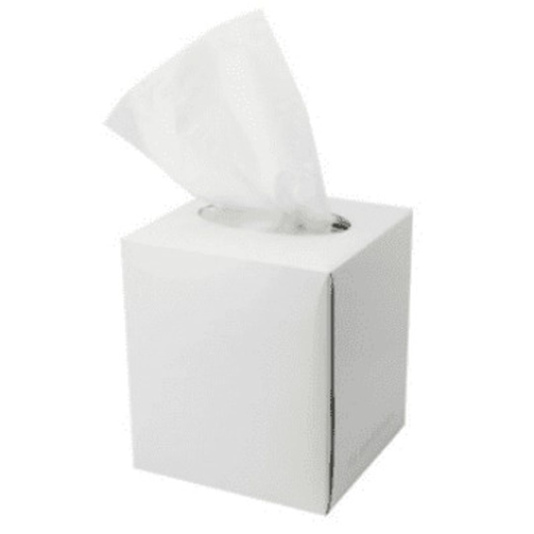 Tissue cube 100st 2-lagers