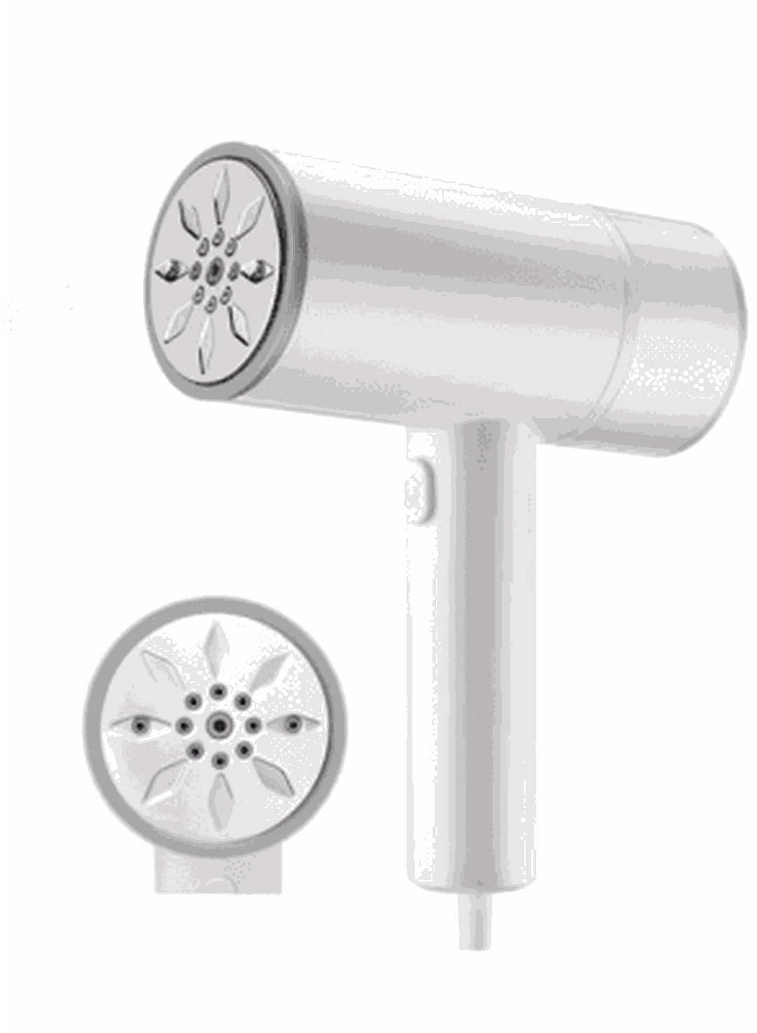 Portabel Steamer 1200W vit