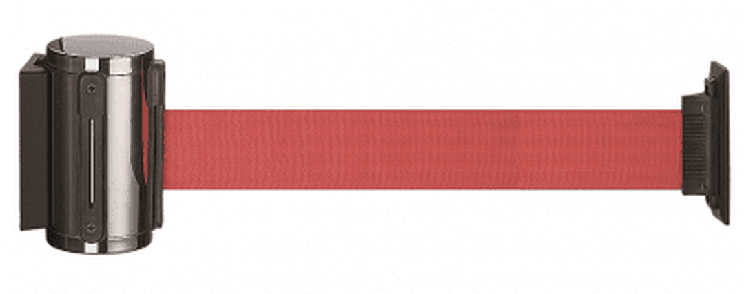 Bandkassett för väggmontage, rött band