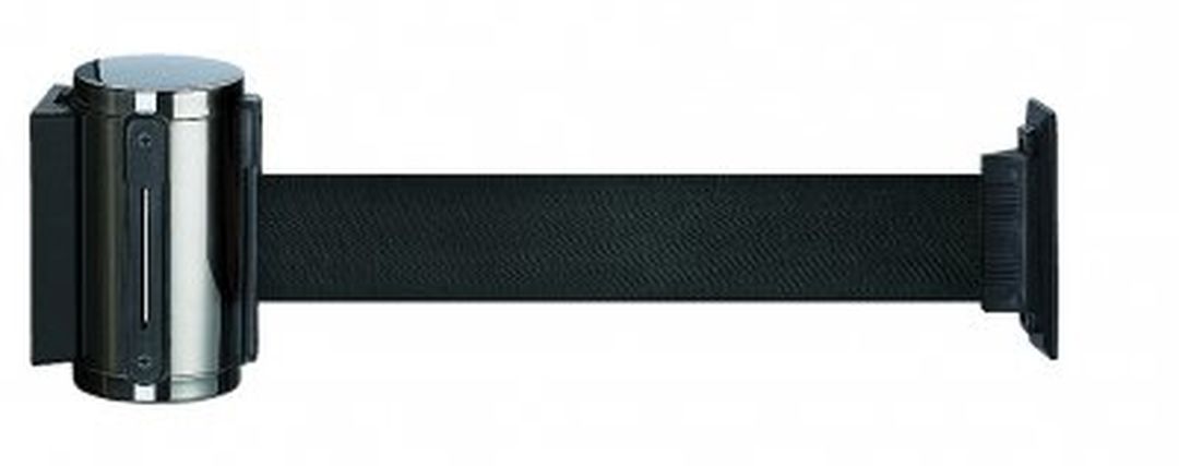 Bandkassett för väggmontage, svart band