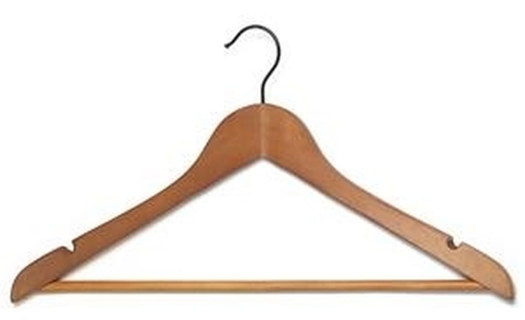 Galge trä med byxslå 45cm