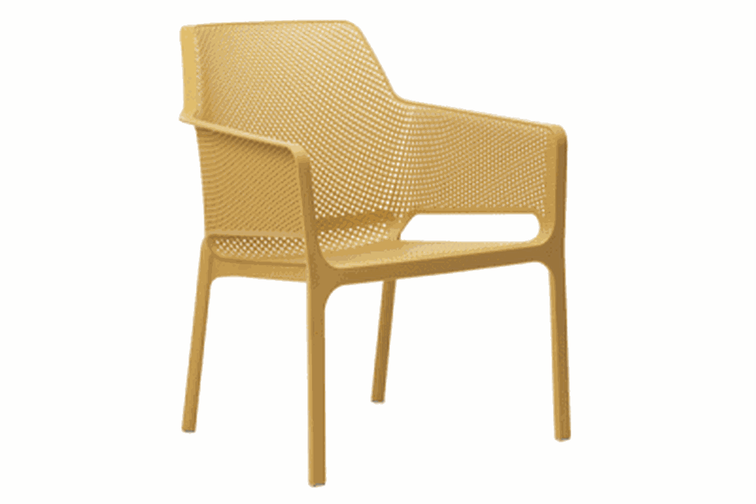 Net Fåtölj Senapsgul