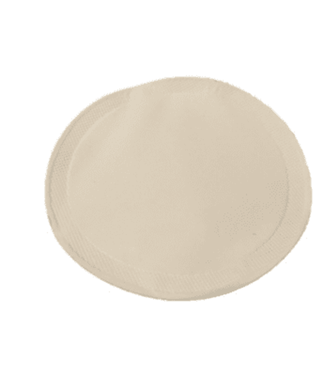 Glasunderlägg vit 90mm