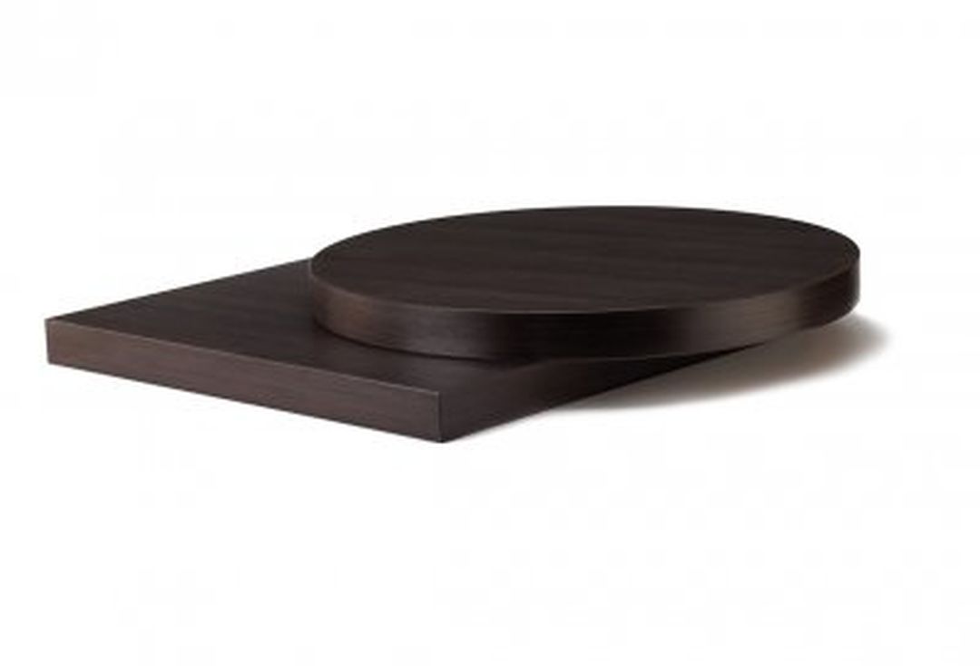 Bordsskiva laminat, mörkbrun