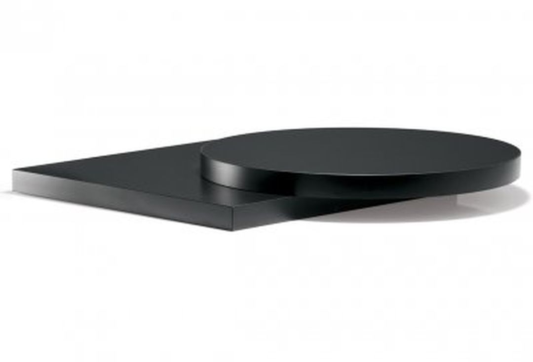 Pedrali bordsskiva till avantgarde, rund, svart 70cm