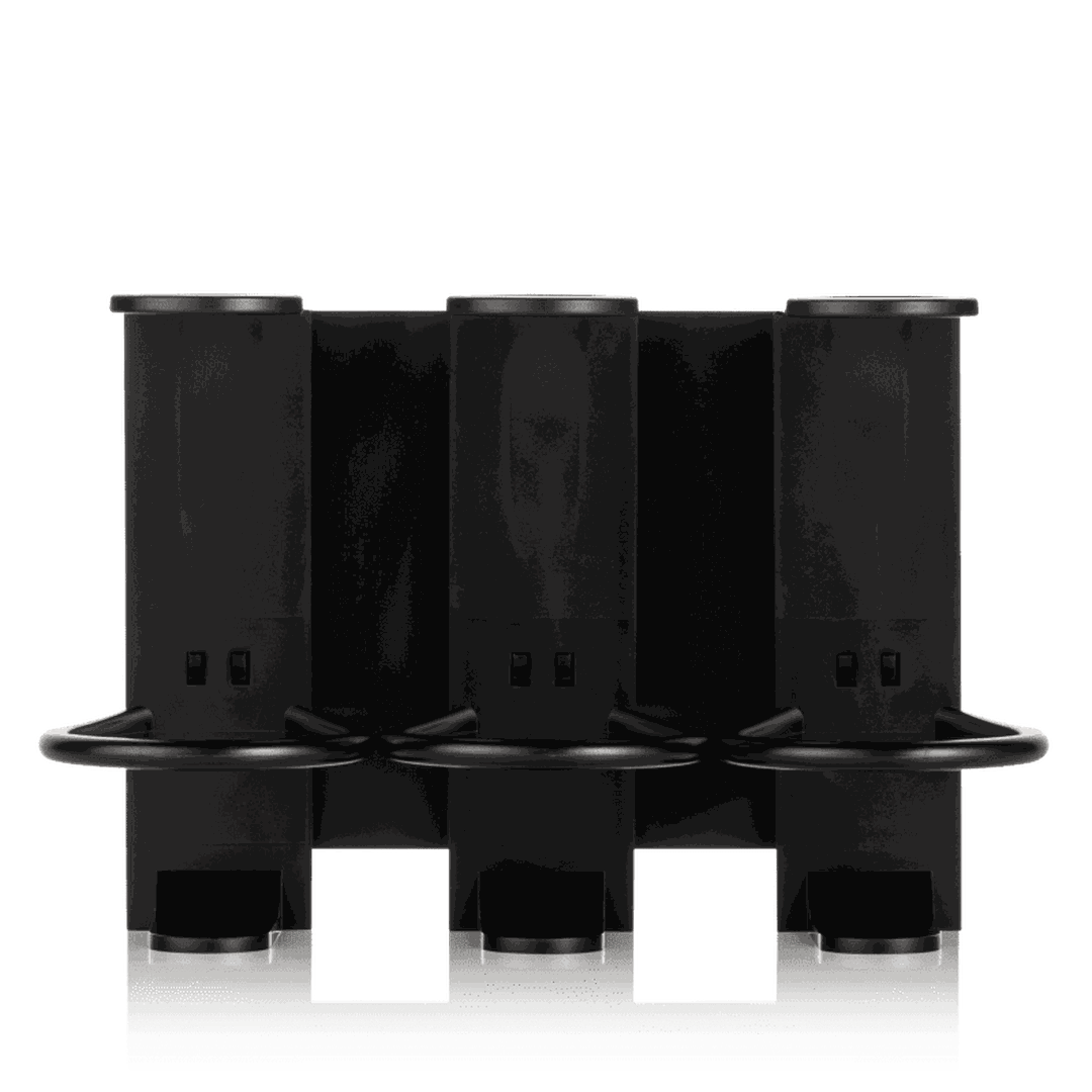 Tvålhållare Svart- Trippel