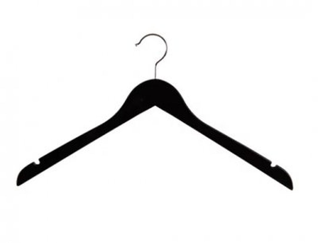 Galge utan byxslå, svart