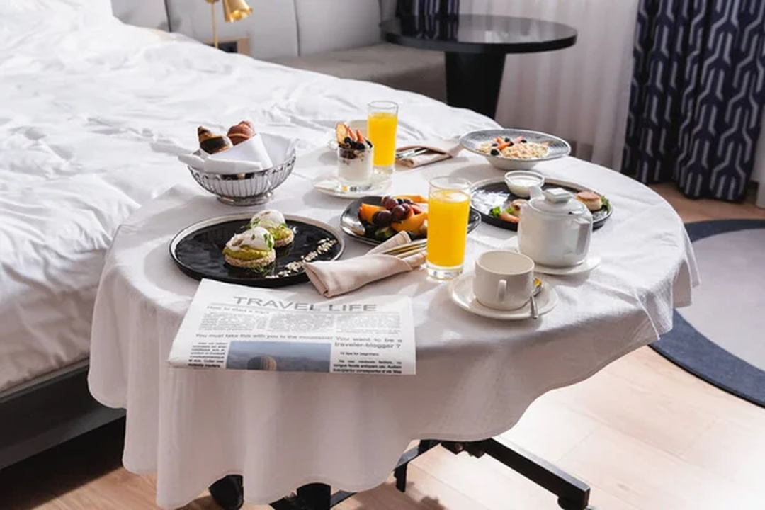 Room Service-Vagn med handtag