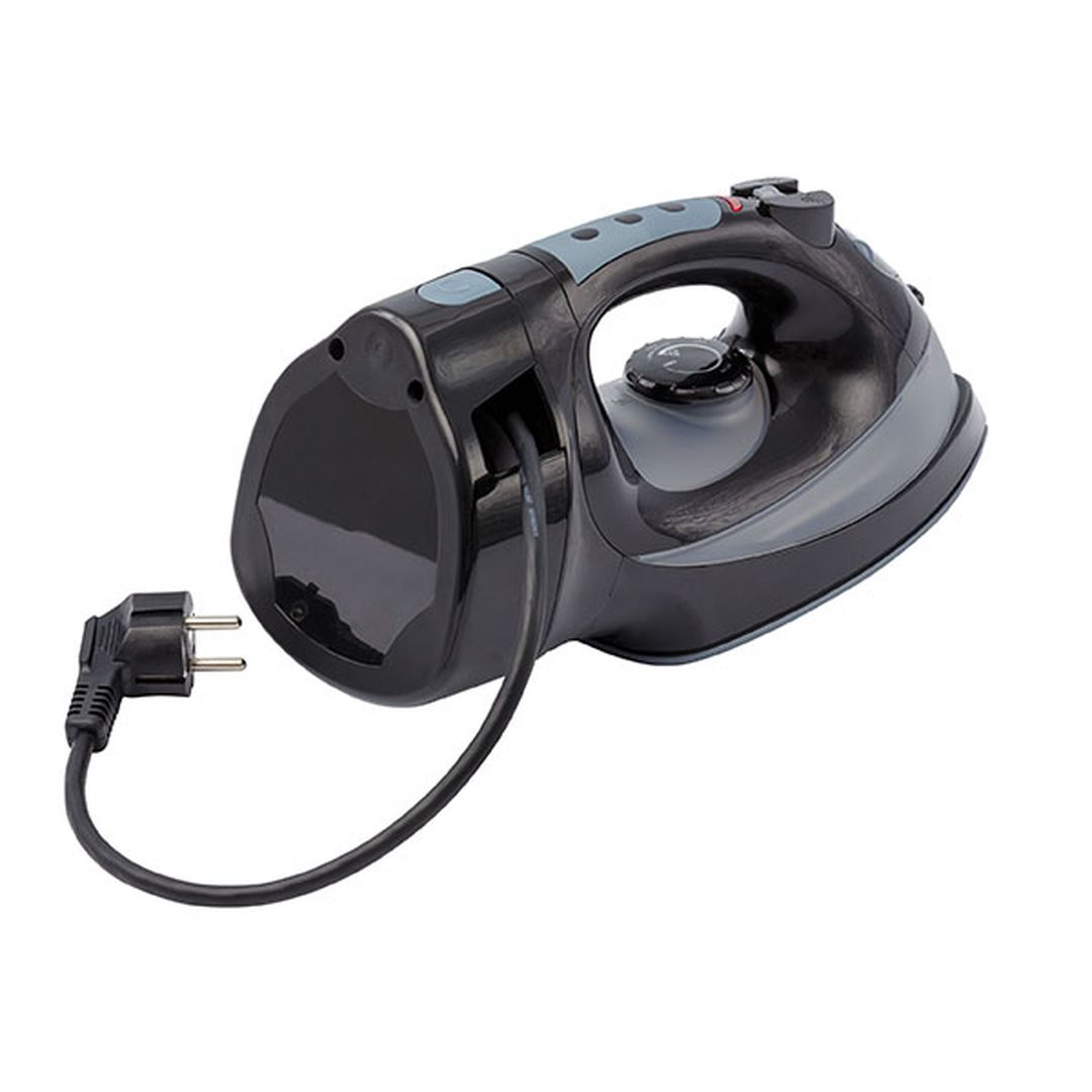 Höyrysilitysrauta sisäänkelautuva johto