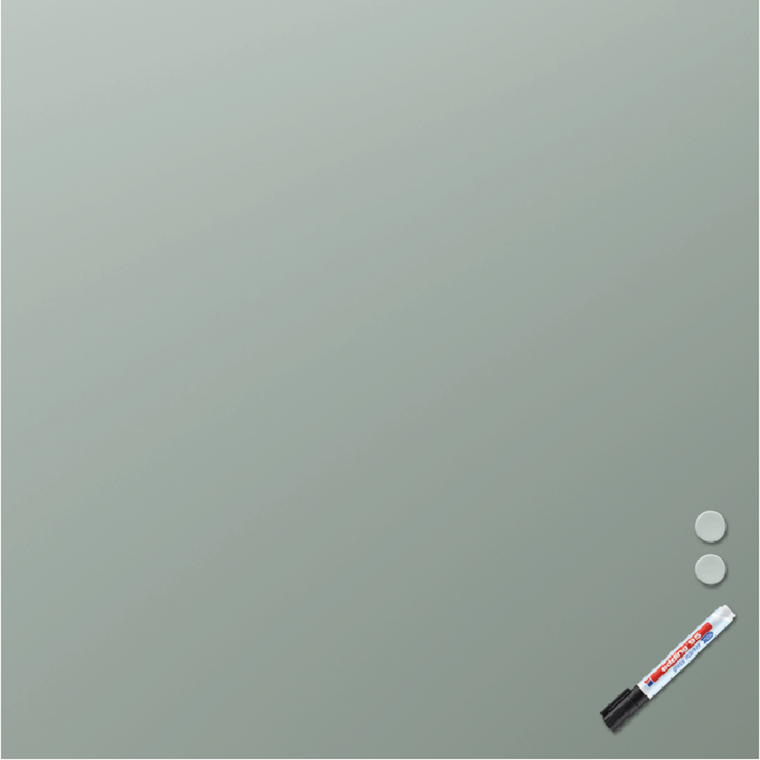 Lasikirjoitustaulu matta Sage Green