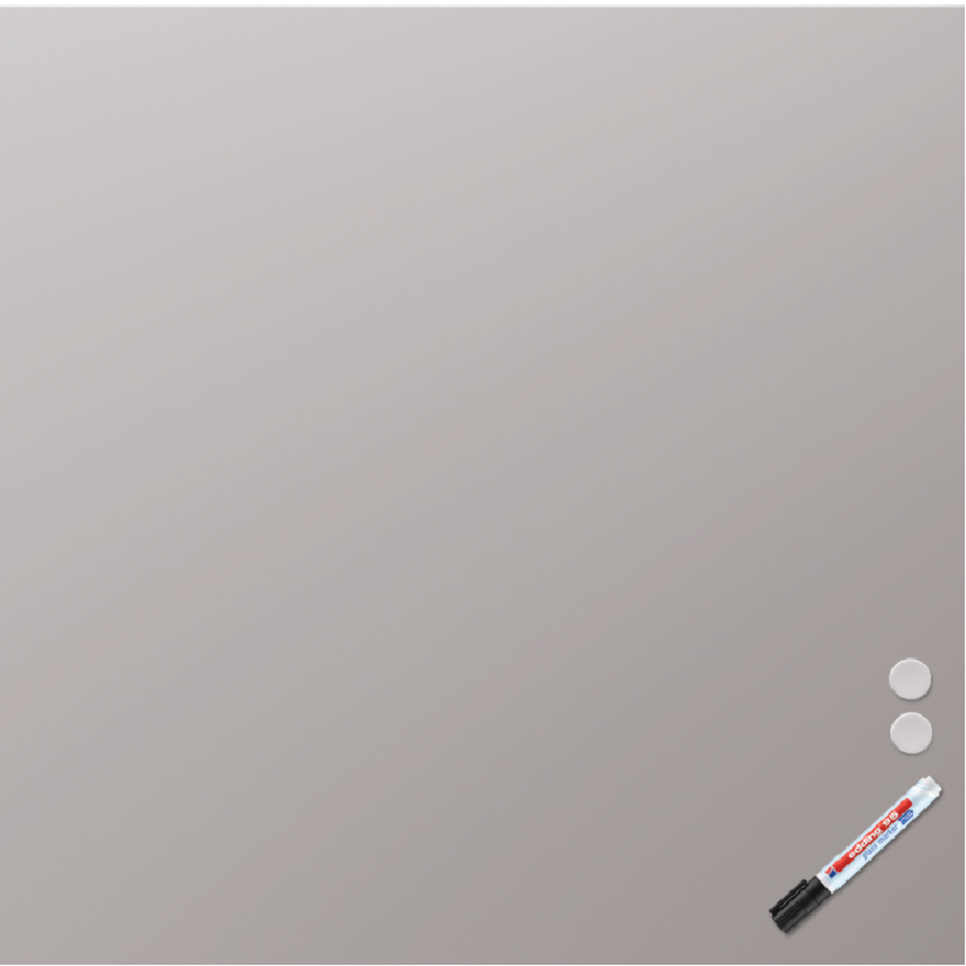 Lasikirjoitustaulu matta Warm Grey