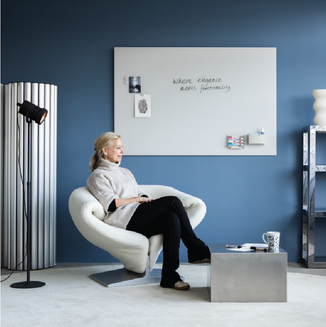 Lasikirjoitustaulu matta Warm Grey