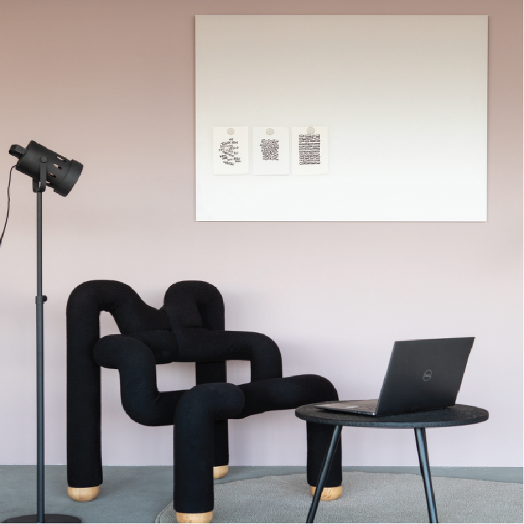 Lasikirjoitustaulu matta Warm Grey