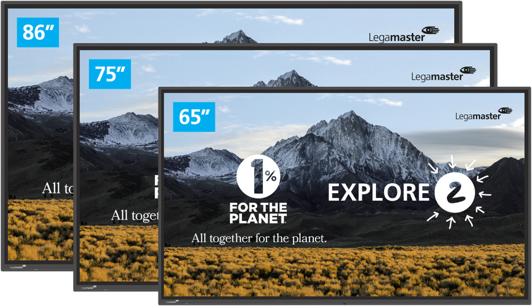 EXPLORE 2 kosketusnäyttö 65"