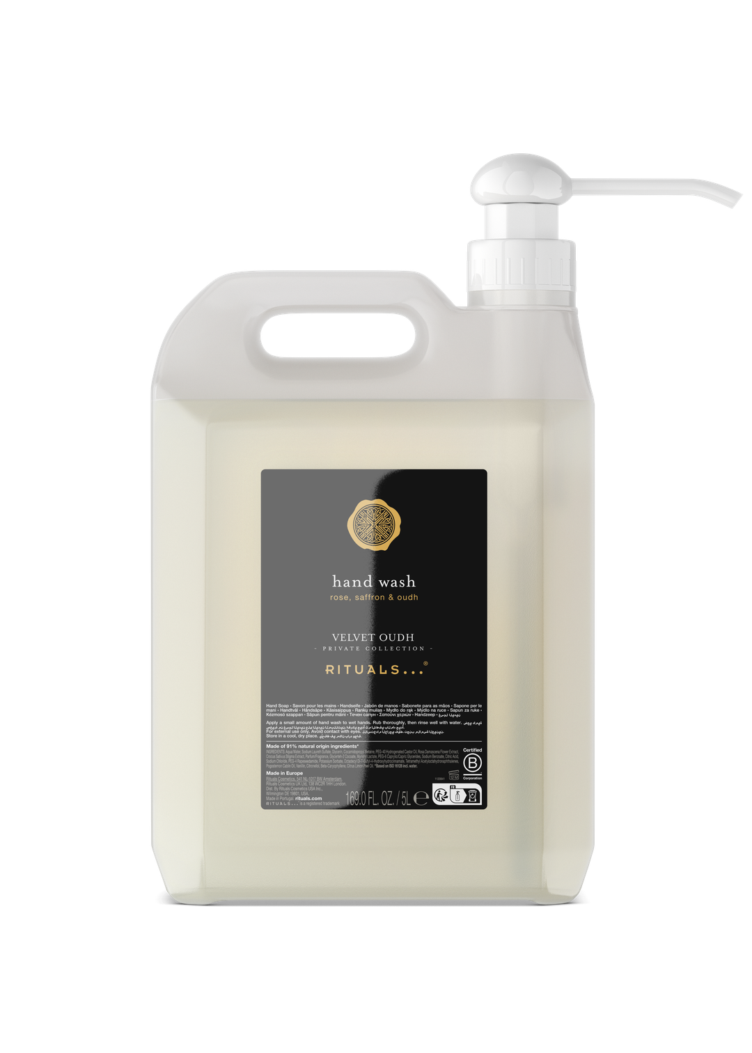 The Ritual of Velvet Oudh Hand Wash Refill 5000ml