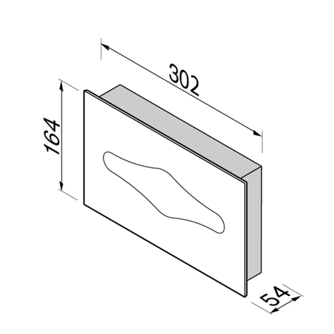 Upotettava kasvopaperiteline