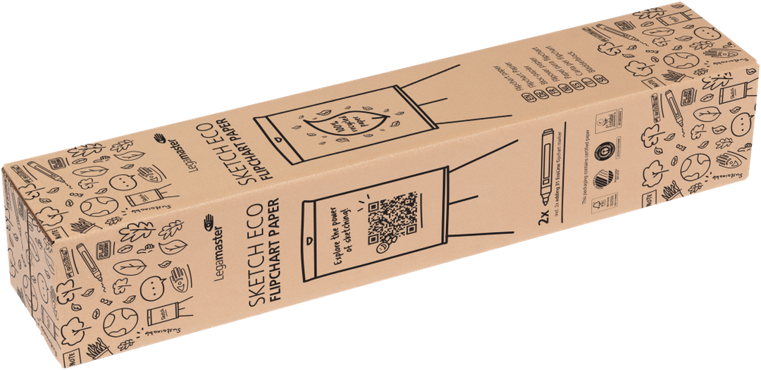 SKETCH ECO paperi fläppitauluun