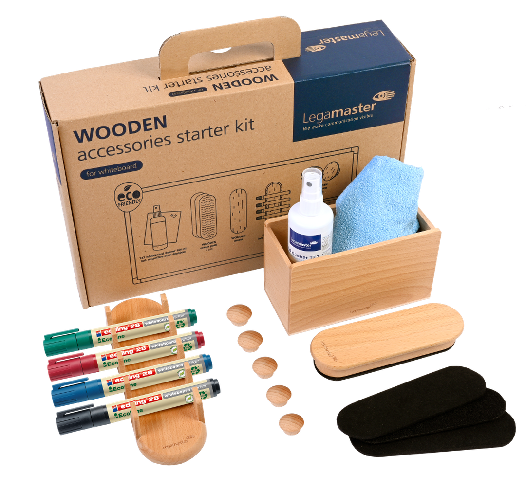 Puinen valkotaulun aloituspaketti