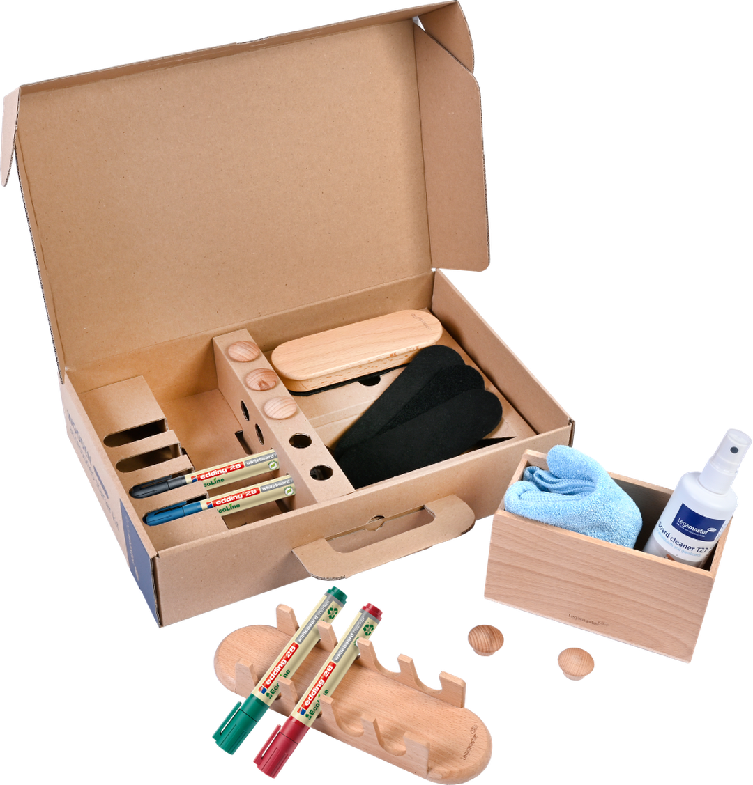 Puinen valkotaulun aloituspaketti