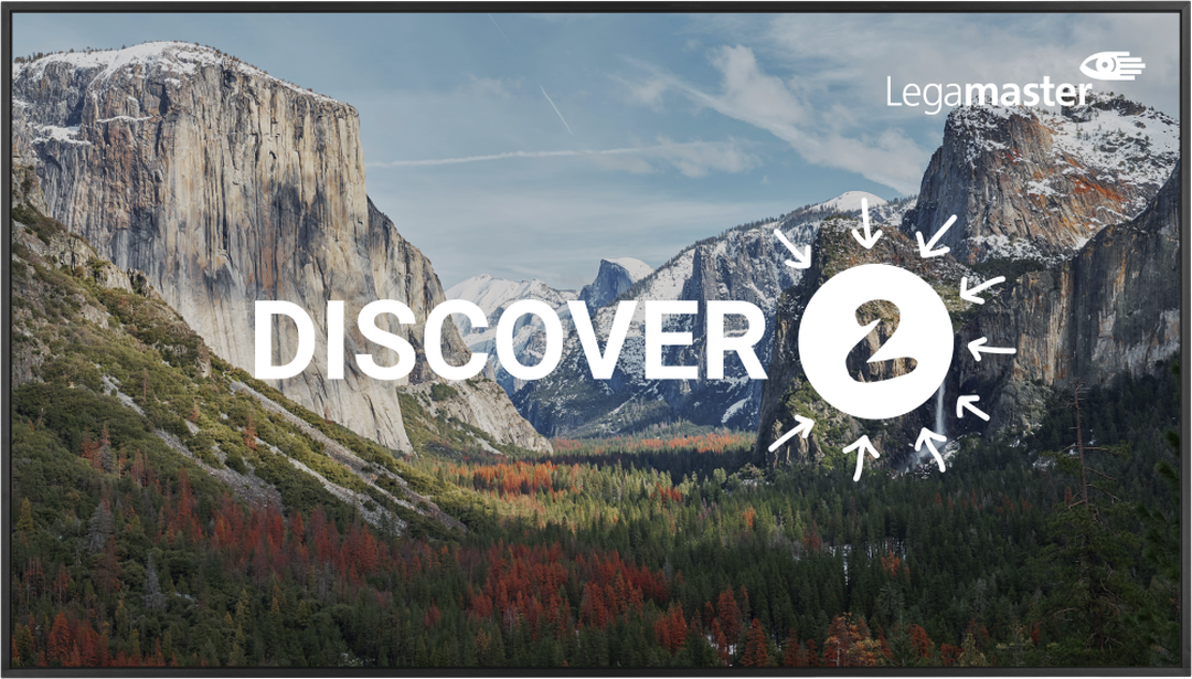 DISCOVER 2 infonäyttö 65"