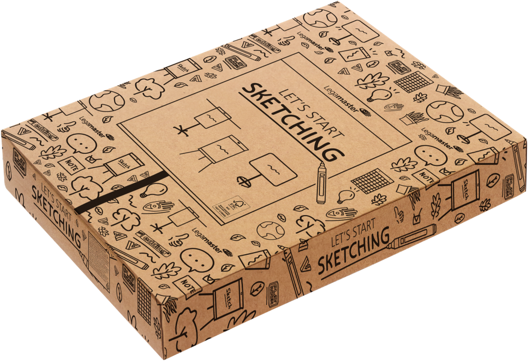 SKETCH EASY fläppitaulu pyöreä jalusta