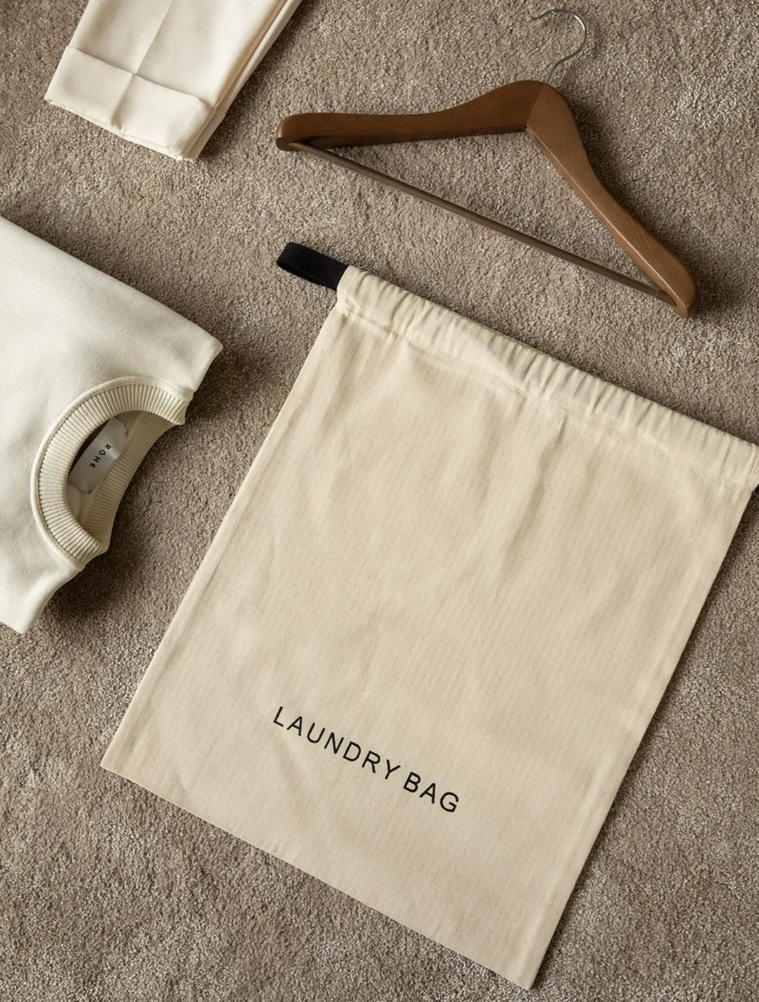 Sustainable Laundry Bag - Natural