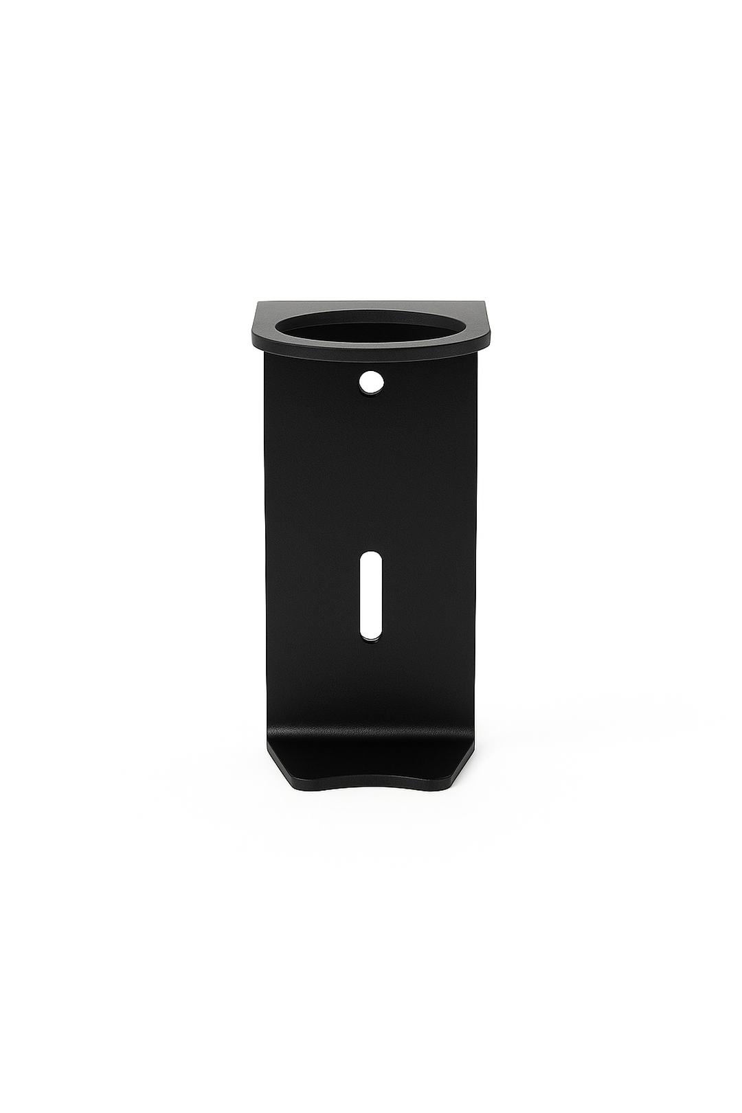 Singelhållare - Svart plast