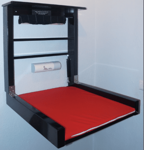 Dyna till Skötbord Robust, Röd