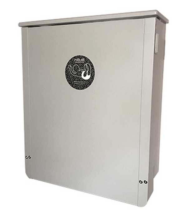 Robust skötbord Grå