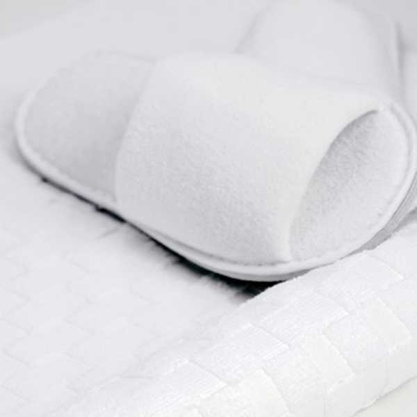 Elegance badrumsmatta 650g, frotté vit 50x75cm