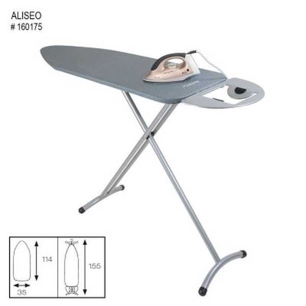 E-Zee Strykbräda med krok och torrstykjärn Sahara