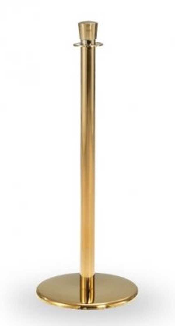 Avspärrningsstolpe Casino Krona/mässing