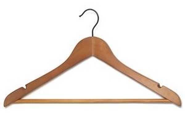 Galge trä med byxslå 45cm