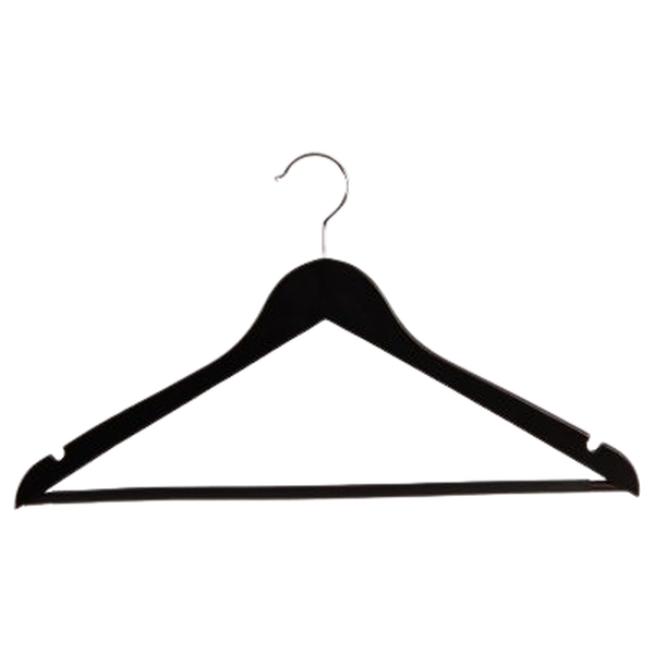 Galge med byxslå 45cm, svart