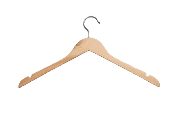 Galge i natur. Jack på toppen och kromkrok. 44,5 cm.