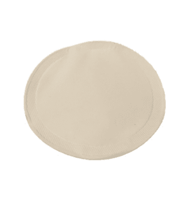 Glasunderlägg vit 90mm