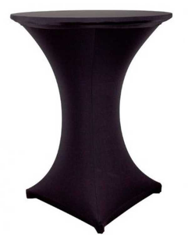 Bordskjol till fällbart ståbord Avangard, Svart