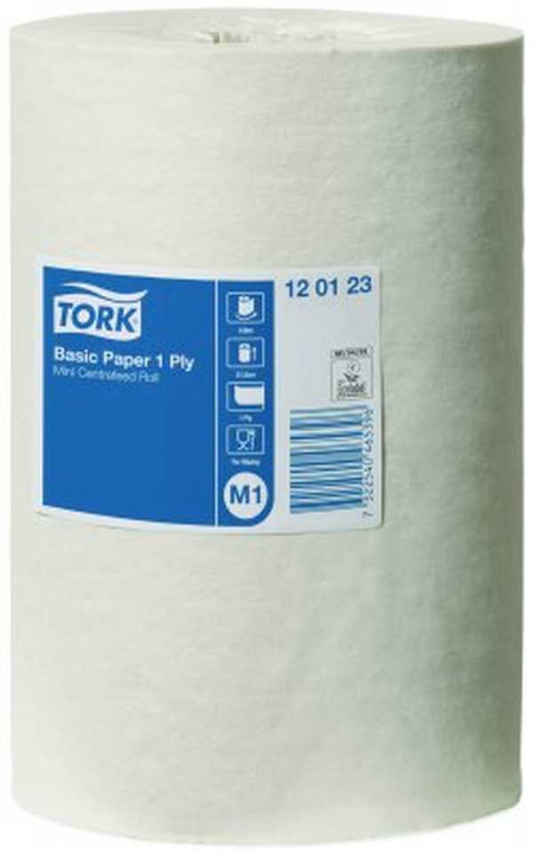 Tork Basic papper Mini 1-lag C-mat M1