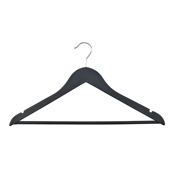 Vaateripustin Puinen musta