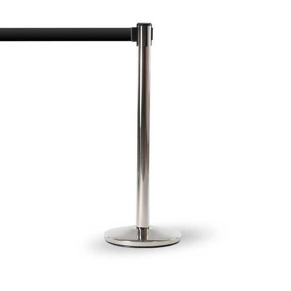 Royal Basic Teräksinen Rajaustolppa Nauhalla 3 m