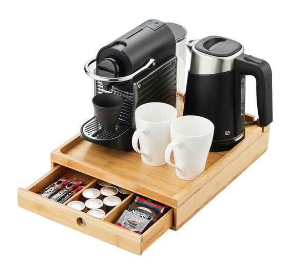 Amesbury - Praktisk välkomstbricka med förvaringslåda