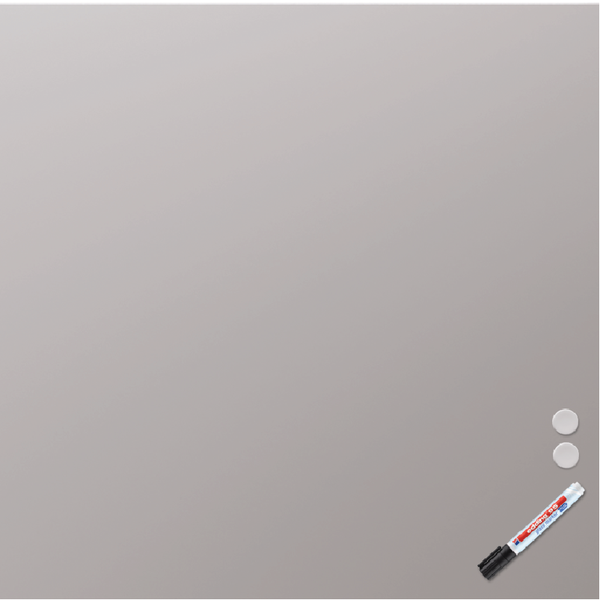 Lasikirjoitustaulu matta Warm Grey