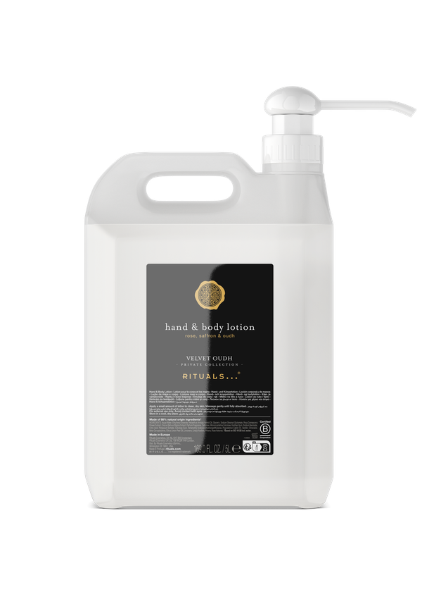 The Rital of Velvet Oudh Hand & Body Lotion Refill 5000ml