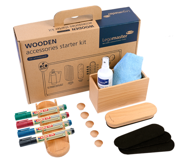 Puinen valkotaulun aloituspaketti